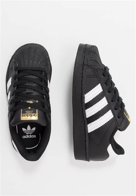 adidas superstar zwart wit zalando|adidas superstar sneakers zwart.